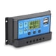 thumbnail image 1 of Seitruly Controlador Función estable LCD prolongado Doble USB Instalación práctica Regulador 30A Diseño único Carga solar Electrónica miscelánea, 1 of 6