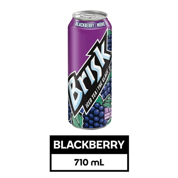 Brisk Blackberry Iced Tea, 710 mL Can, 710 mL Walmart.ca