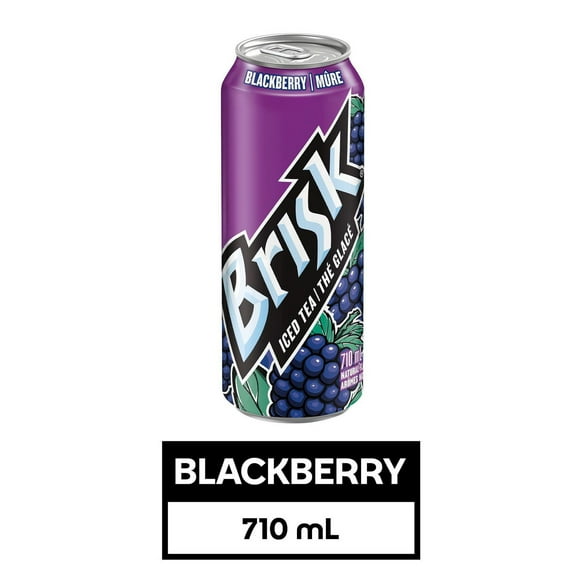 Brisk Blackberry Iced Tea, 710 mL Can, 710 mL