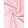 thumbnail image 5 of DARING DIVA Women's Ribbed Knit Round Neck Short Sleeve Pajamas Set 2XL Light Pink, 5 of 6