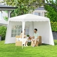 thumbnail image 2 of Outsunny 8' x 8' Pop Up Canopy Tent with Carry Bag and Slant Legs, UV50+, 2 of 10