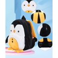 thumbnail image 5 of Mochila para niños pequeños para niños y niñas, linda y suave bolsa para niños pequeños, bolsa de viaje para animales, guardería, dibujos animados, pequeña mini mochila para niños pequeños en eda, 5 of 5