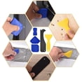 thumbnail image 3 of Langgg Caulk Tool Kit Lightweight Remover Applicator Easy to Use Washable Spreader Finishing Set Smooth for Kitchen Blue 1Set, 3 of 6