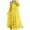 Yellow, variant on HNMKIU Seasonal Linen Retro Casual Maxi Dress Oversized Round Neck Ruffle Hem for Plus Sizes Maxi Dresses for Women Black,XL