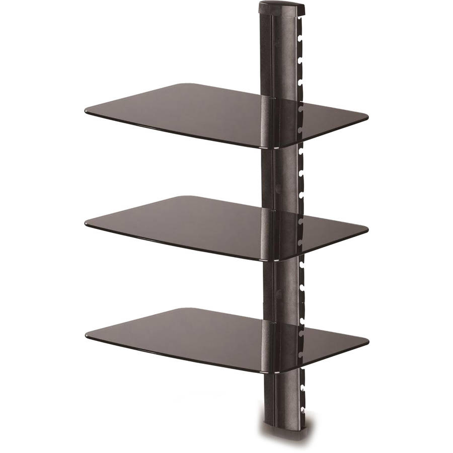 TygerClaw Triple AV Component Shelving Wall Mount