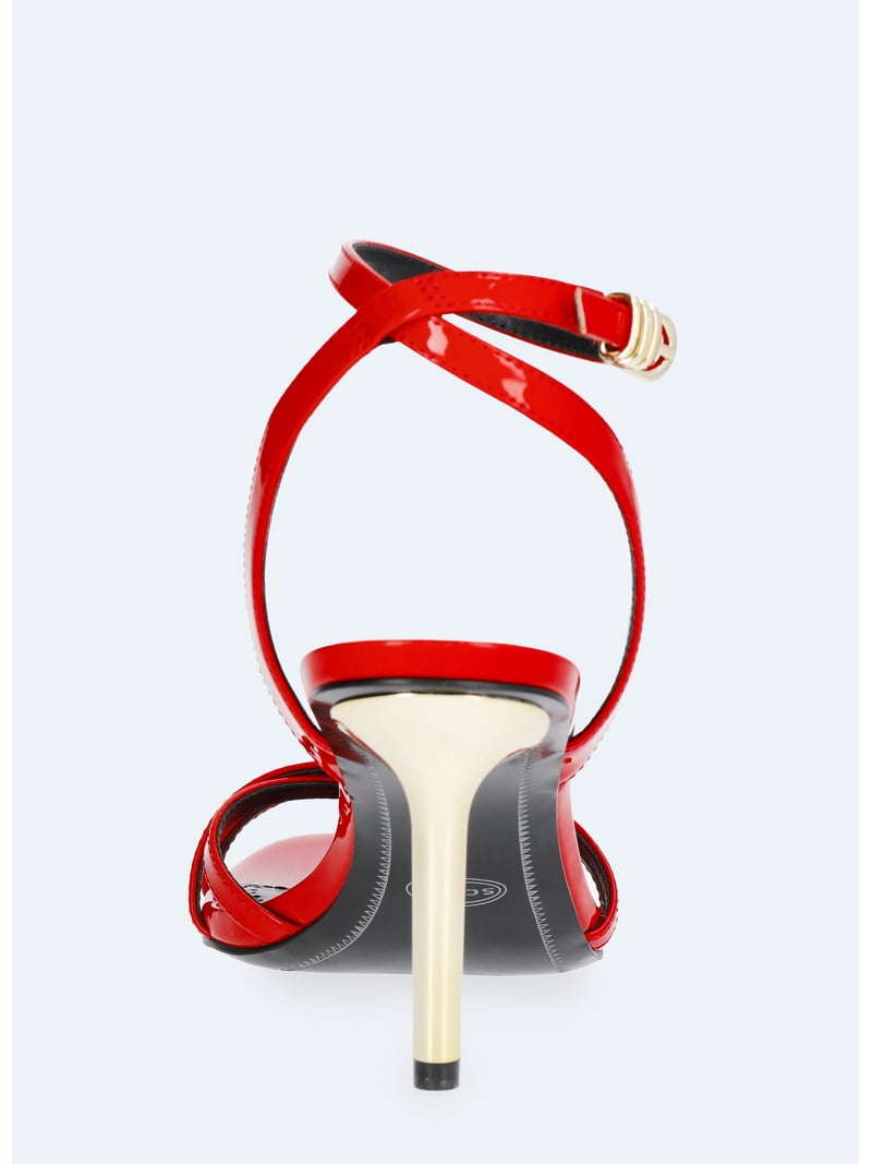 Devil Wears Prada Scoop Collection Women's Strappy Stiletto Heels
