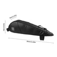 thumbnail image 3 of Tubo Superior Para Bicicleta De Montaña, Contenedor De Marco Negro, Bolsa De Almacenamiento De 0,6 L, Paquete De Tubo Superior De Poliéster 600D, Bolsillo De Transporte Para Viajes Moyic OD004834-00, 3 of 7