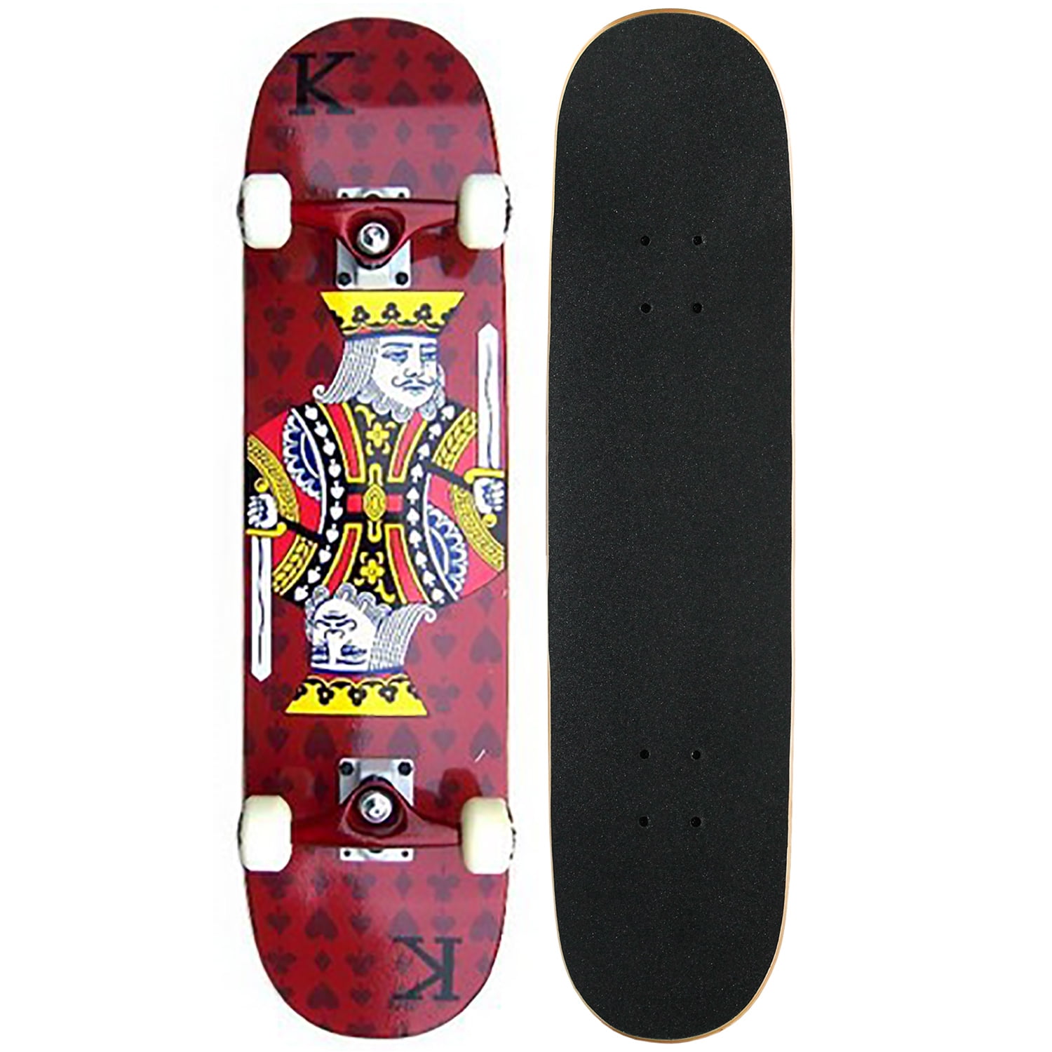 PRO Complete Skateboard RED KING Ready to Ride!!!