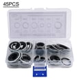 thumbnail image 4 of Convenient Storage Box 45 Pcs Car Air Conditioning Compressor Seal Washers, 4 of 4