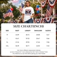 thumbnail image 6 of Aiyino Women's Bald Eagle 250th Anniversary Patriotic T-Shirt,100% Cotton USA 4th of July Graphic Tee, Short Sleeve Shirt Tops L, 6 of 8