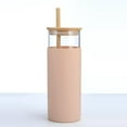 thumbnail image 2 of 500ml Water Cup With Lid Shatterproof Glass Assorted Iced Coffee Tumbler Straw Bottle For Home Vintage Milk Glass Cup Acrylic Tumbler Set Holder And Coffee Mugs Set Vintage Diner Coffee Mug Breakaway, 2 of 4