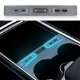 thumbnail image 4 of USB Hub 27W Data Transfer Adapter Docking Station for Car 3/Y Center Console, 4 of 5