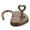 Bronze, variant on 1 Pc Heart Shaped Padlock with Key, 1.26" x 1" Mini Vintage Metal Lock for Journal Diary, Jewelry Box, Love Lock Bridge, Antique Bronze