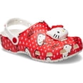 thumbnail image 5 of Crocs Adult Hello Kitty Red Classic Clog, 5 of 6