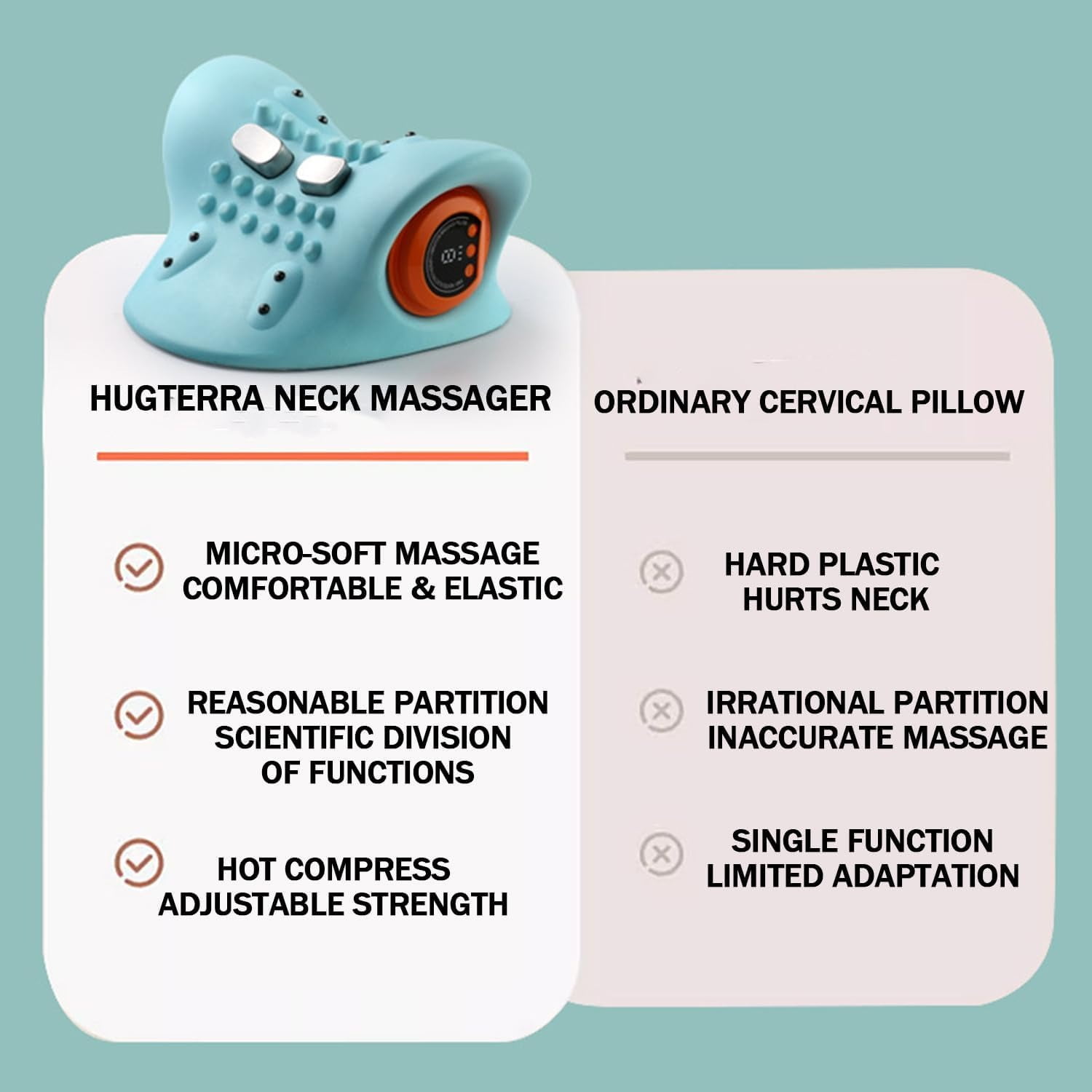 Neck Massager, 2025 Top Notch Massager, Shiatsu Neck and Back Massager, Electric 4d Neck and Shoulder Massager with Heat, 26° Angle Neck Massager for Pain Relief Deep Tissue (1PCS)