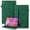 Green, variant on DWaybox Shockproof Case for Lenovo Tab One 8.7 inch 2025 Model - Retro PU Leather + TPU Hybrid Protective Cover with Anti-Slip Grip Strap & Card Slots -Peacock Blue