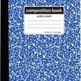 thumbnail image 3 of Composition Notebook, Wide Ruled, Marble Cover,Color May Vary, 3 of 6