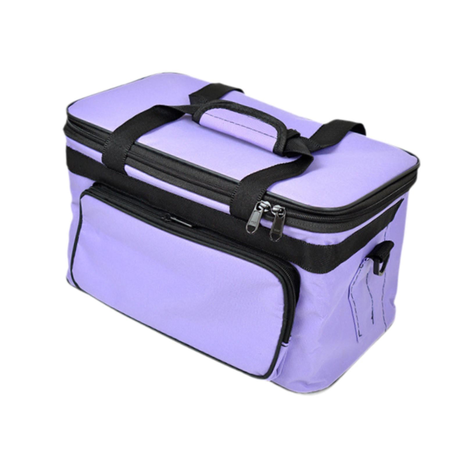 GUOOL Storage Bag for Art Supplies with Handle, Waterproof Tote Transport Box, Travel Craft Bag for Sketches of Sketches of Sketches S Purple