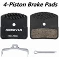 thumbnail image 2 of Cooling Disc Brake For Pads M8120 M7120 M6120 MT520 Compatible Replacement (1 Pair), 2 of 5