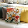 thumbnail image 3 of SHANXI Fall Flowers Throw Pillow Covers,Autumn Thanksgiving Bless This Home Decorations for Sofa Couch 12x12in, 3 of 5
