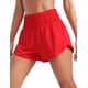 thumbnail image 1 of Shorts CRZ YOGA Cintura Alta con Bolsillo y Cierre Lateral Rojo M, 1 of 4