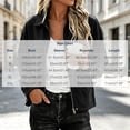 thumbnail image 3 of Enjoytime Lightweight Jacket Women Fall Winter Lapel Collar Zip Up Cropped Coat Casual Trendy Long Sleeve Outerwear, 3 of 7