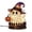A, variant on ZJNGJC Halloween Plug In Stained Glass Style Acrylic Witch Cauldron LED‑Lamp Hallowoen Witch Hat Figurine with Pumpkin Potion Bottle D