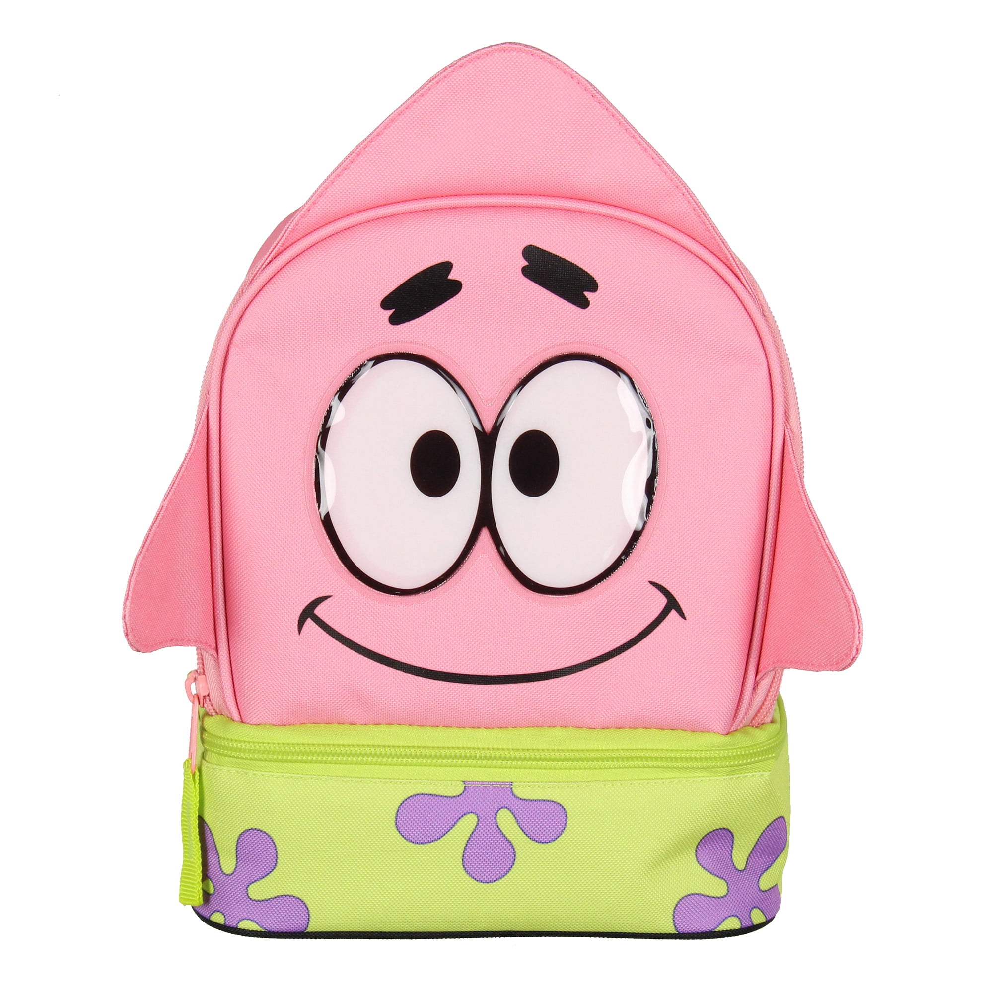 SpongeBob SquarePants Patrick Star Character Dual Compartment Lunch Box Bag