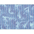 thumbnail image 2 of Zelouf Delmar Tie-Dye Crochet  , Sewing, DIY, Crafts Fabric by the Yard, 471 Royal/jade, 1 Yard, 2 of 2