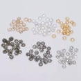thumbnail image 2 of GKNET 600pcs/Lot 6mm Hollow Flower Filigree Loose Spacer Bead Caps Cone End Filigree-Gold-6mm x 600Pcs, 2 of 6