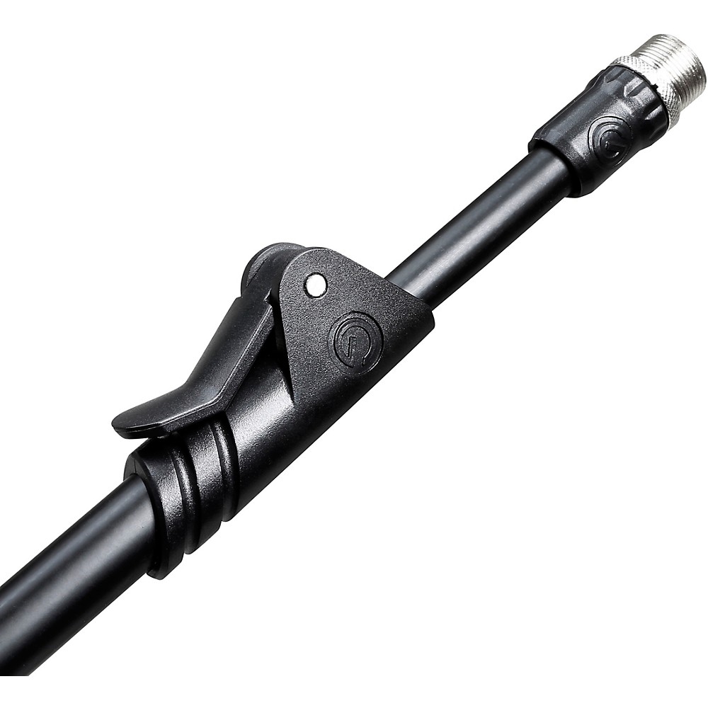 Gravity GMS2322B Microphone Stand with Round Base and 2-Point Adjustment Telescoping Boom