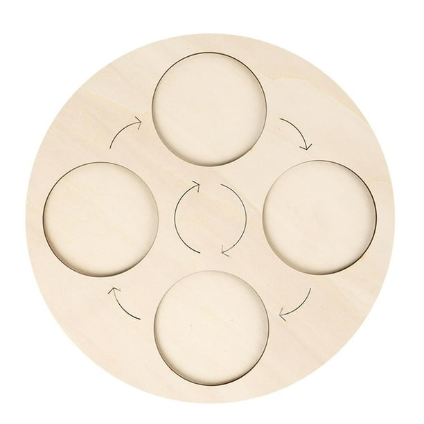 Tablero de ciclo de crecimiento Montessori, material didáctico, rompecabezas, regalos, educación temprana, naturaleza Cuatro cuadrícula