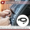 thumbnail image 3 of Cableado del zócalo de luz del faro para Dodge Challenger 2015-2022 No. 68259674AA/68259674AB Conector de pigtail de lámpara de luces antiniebla delanteras, 3 of 7