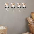 thumbnail image 2 of Wall Mount Rack Hook Hanger,Chef Shaped Wall Hooks - Cute Cartoon Kitchen Hooks Wall Hooks Decorative Cook, for Restaurant Decor and Home Kitchen Organization, 2 of 6