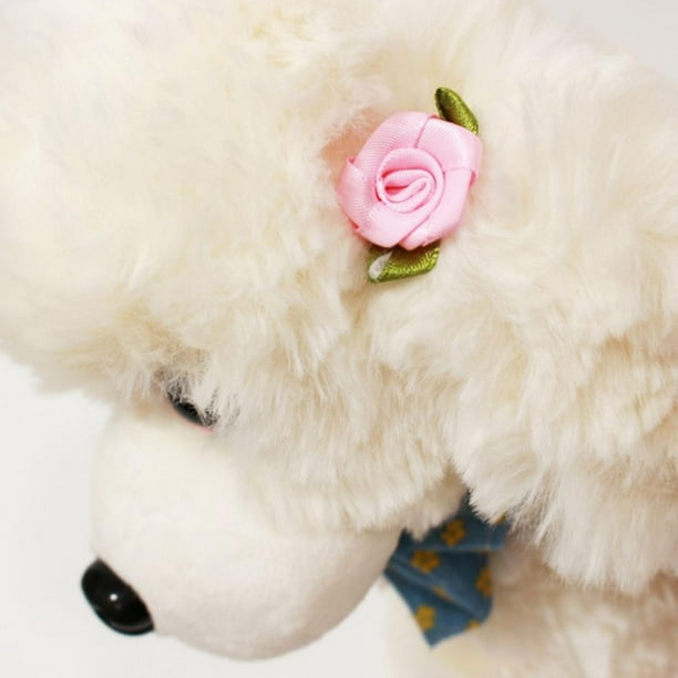 Muñeco de peluche de imitación de perro de peluche de 30 cm para niñas, regalo
