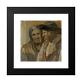thumbnail image 2 of Viktor Kiss 20x21 Black Modern Framed Museum Art Print Titled - Old Men (1929), 2 of 5