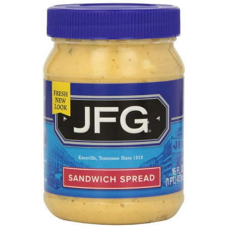JFG Sandwich Spread Jar, 16 Oz.