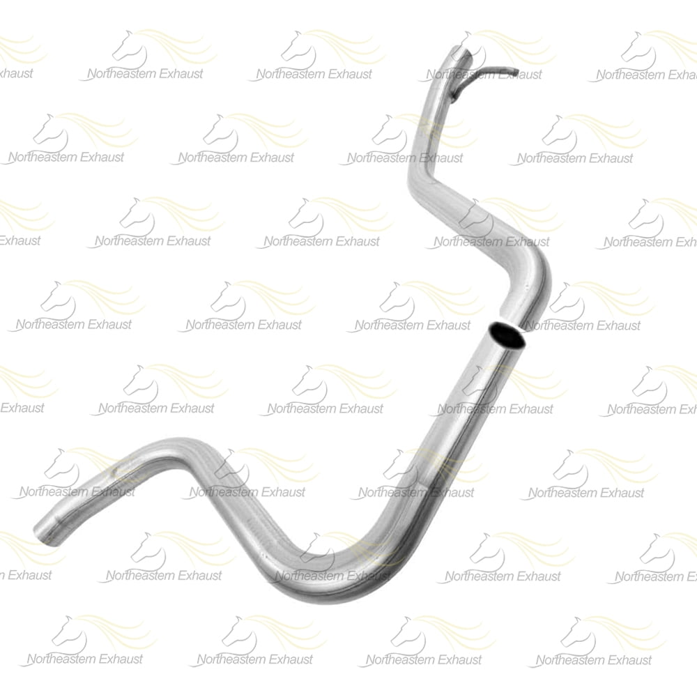 Northeastern Exhaust Resonator, Intermediate Pipe, Muffler & Tail Pipe Fits 2008-2010 Pontiac G6 3.5L - Direct Fit | Stainless Steel System Kit