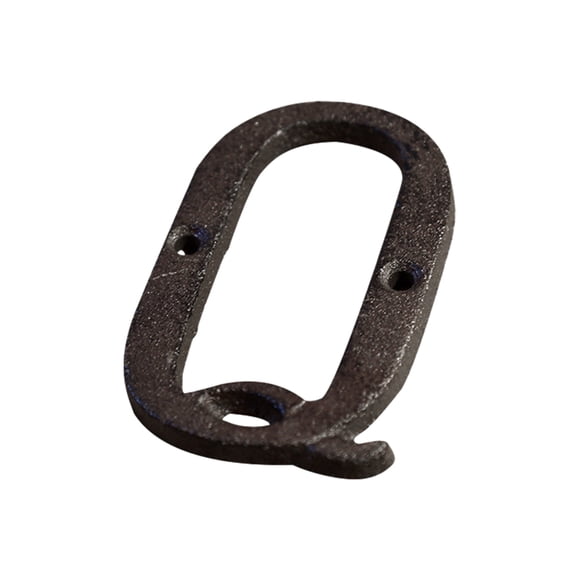 Letras de Metal Cateissary color negro letrero para casa decoración de hierro placa para puerta