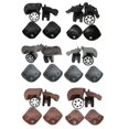 thumbnail image 2 of Yokua 4Pcs Rubber Trolley Caster Replacement 60x12mm/55x12mm Suitcase Luggage Box, 2 of 20