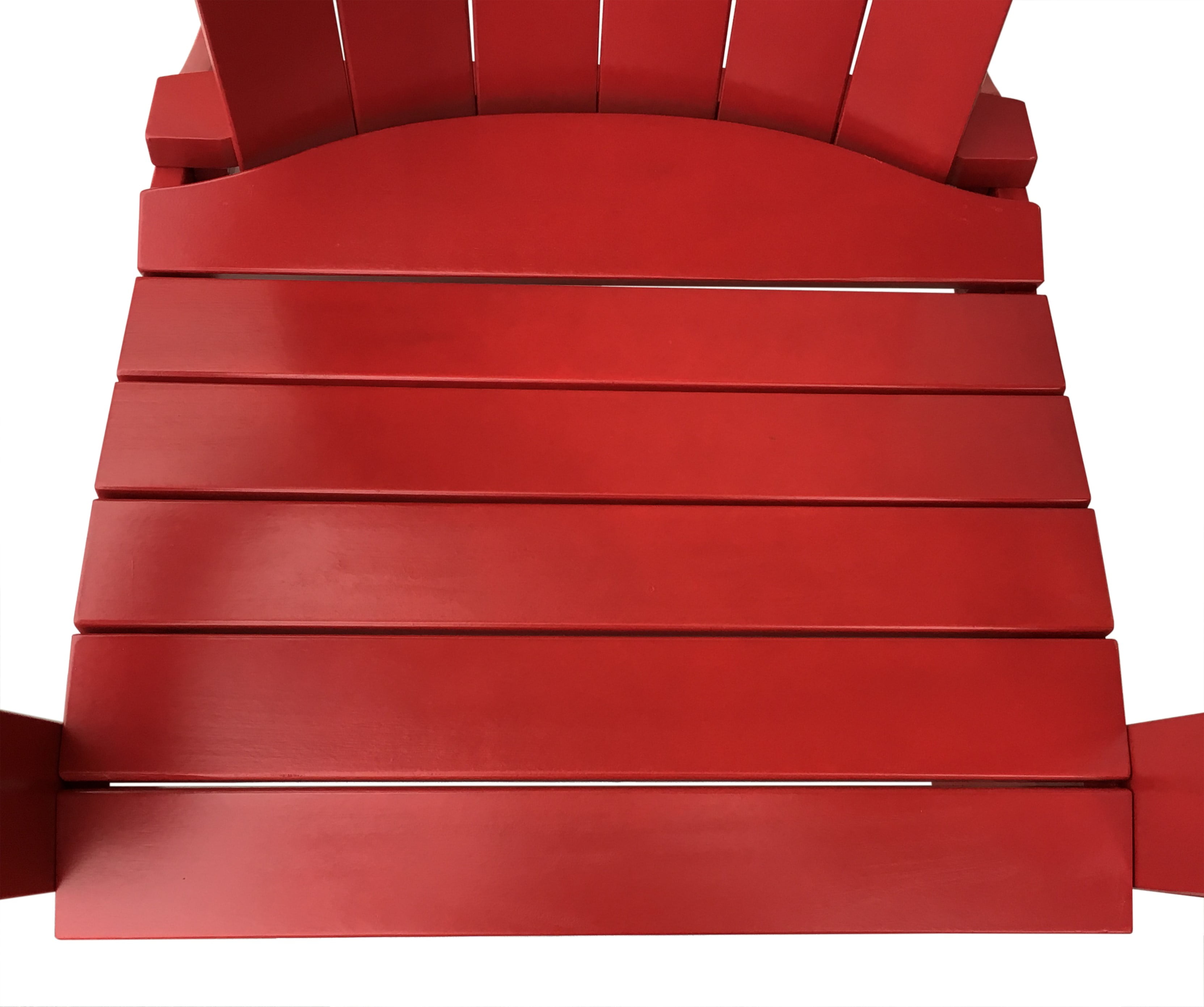 (2 pack) Mainstays Wood Outdoor Adirondack Chair, Red