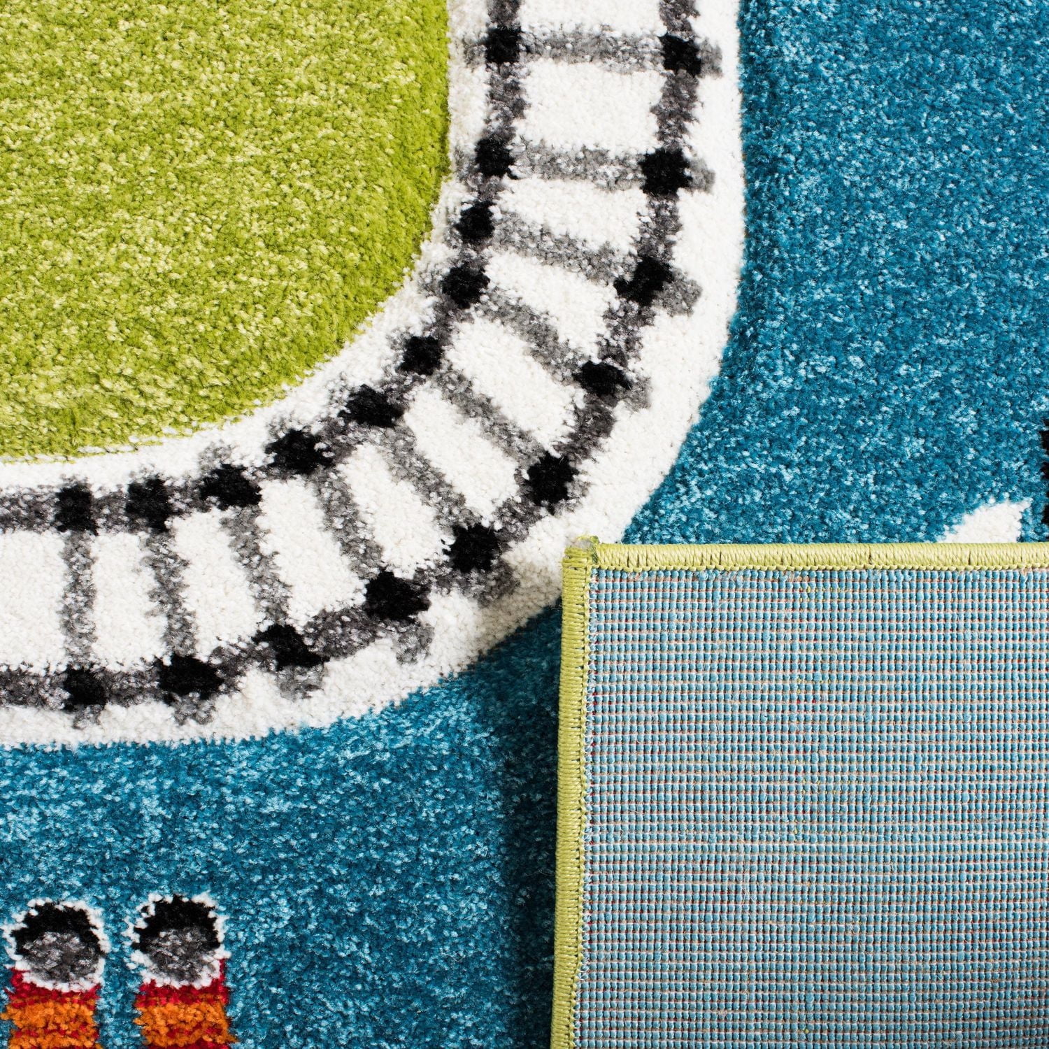 Safavieh Carousel Kids Devan Tapis de Ferroviaire