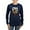 Navy, variant on CafePress - Saint Michael The Archangel Long Sleeve T Shirt - Women's Long Sleeve Graphic Tee Casual Fit