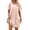 Champagne, variant on Women's Satin Nightgown Short Sleeve Sleep Dress Casual V Neck Nightshirt Silk Sleepwear Plus Size