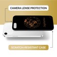 thumbnail image 6 of Case Yard Wooden Case for iPhone-SE Soft TPU Silicone cover Slim Fit Shockproof Wood Protective Phone Cover for Girls Boys Men and Women Supports Wireless Charging Sagittarius Sign Design, 6 of 7