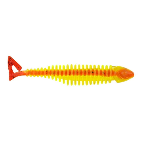 Matzuo Sunfish Gaikotsu Ribbed Smelt Curl Tail 4" 8pk
