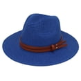 thumbnail image 5 of HuangHuanChen Sun Hats For Women Summer UPF 50+ UV Protection Sun Hat Wide Brim Packable Foldable Bucket Hat Garden Sunhat for Women Beach Hat for Travel Holiday Blue One Size, 5 of 6