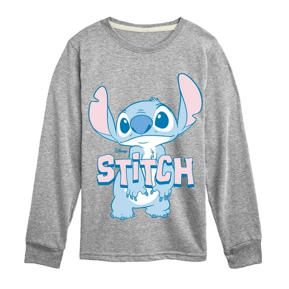 Lilo & Stitch - Stitch Pastel - Youth Boys Long Sleeve Graphic T-Shirt
