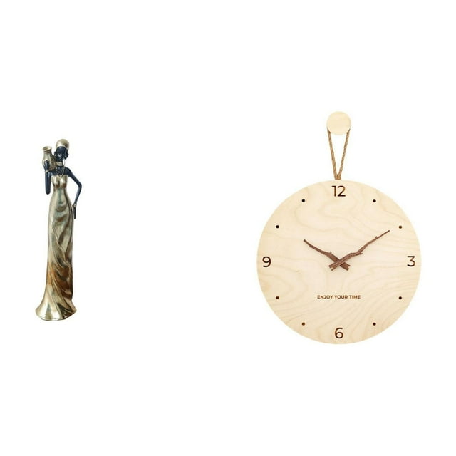 Figura decorativa minimalista de una mujer tribal africana, ligera y moderna, estilo nórdico, ideal para colgar en la pared. Perfecta para el hogar, l