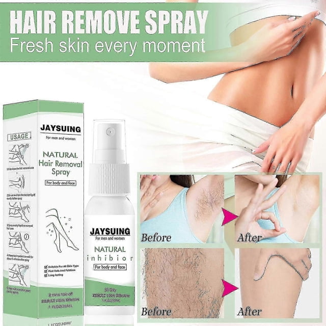 Jaysuing Hair Removal Spray Foam Gentle Hair Removal Spray Non-irritating Smooth And Creamy Clean Care |